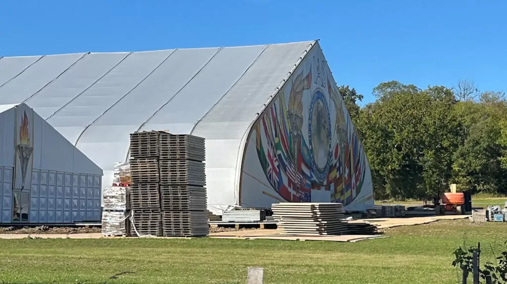 Scientology IAS tent