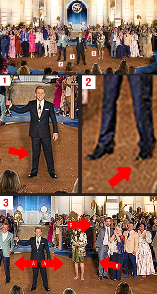Scientology event photos bad photoshop fails