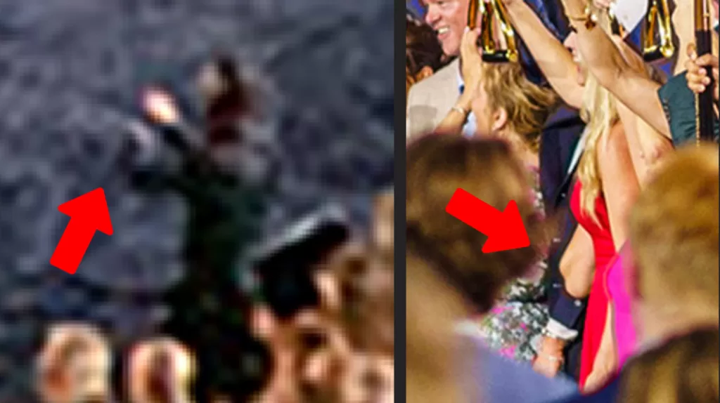 Scientology event photos badly edited