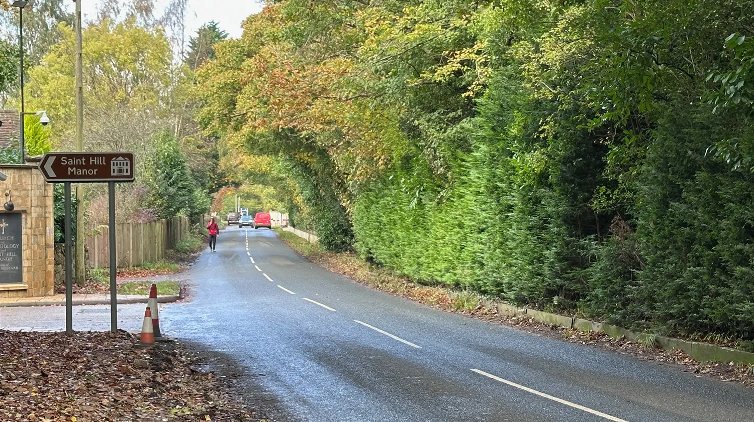 Scientology hedgerow