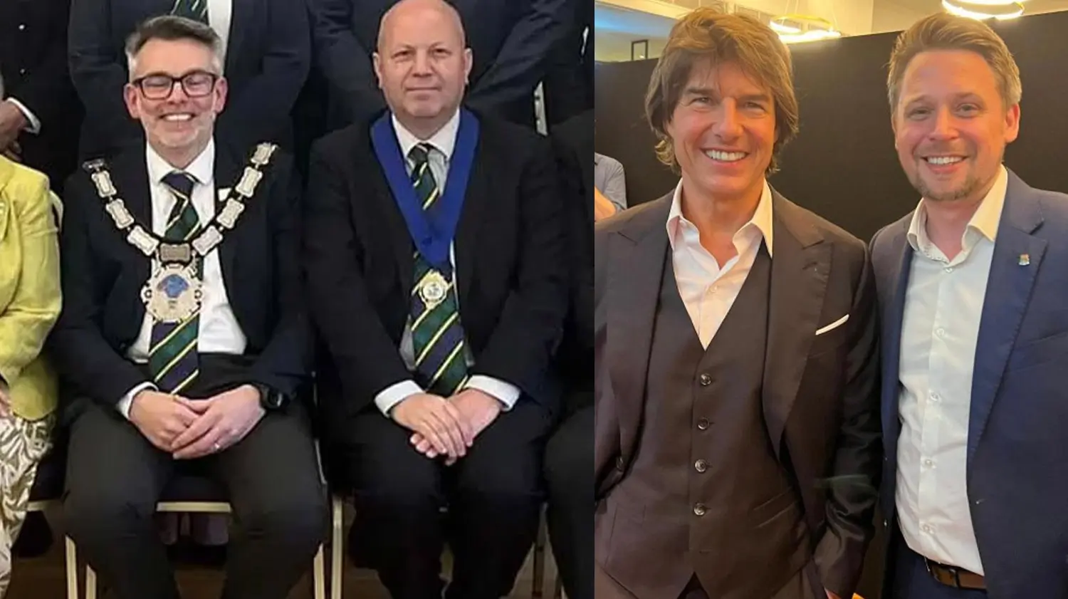 East Grinstead Mayor meets Tom Cruise