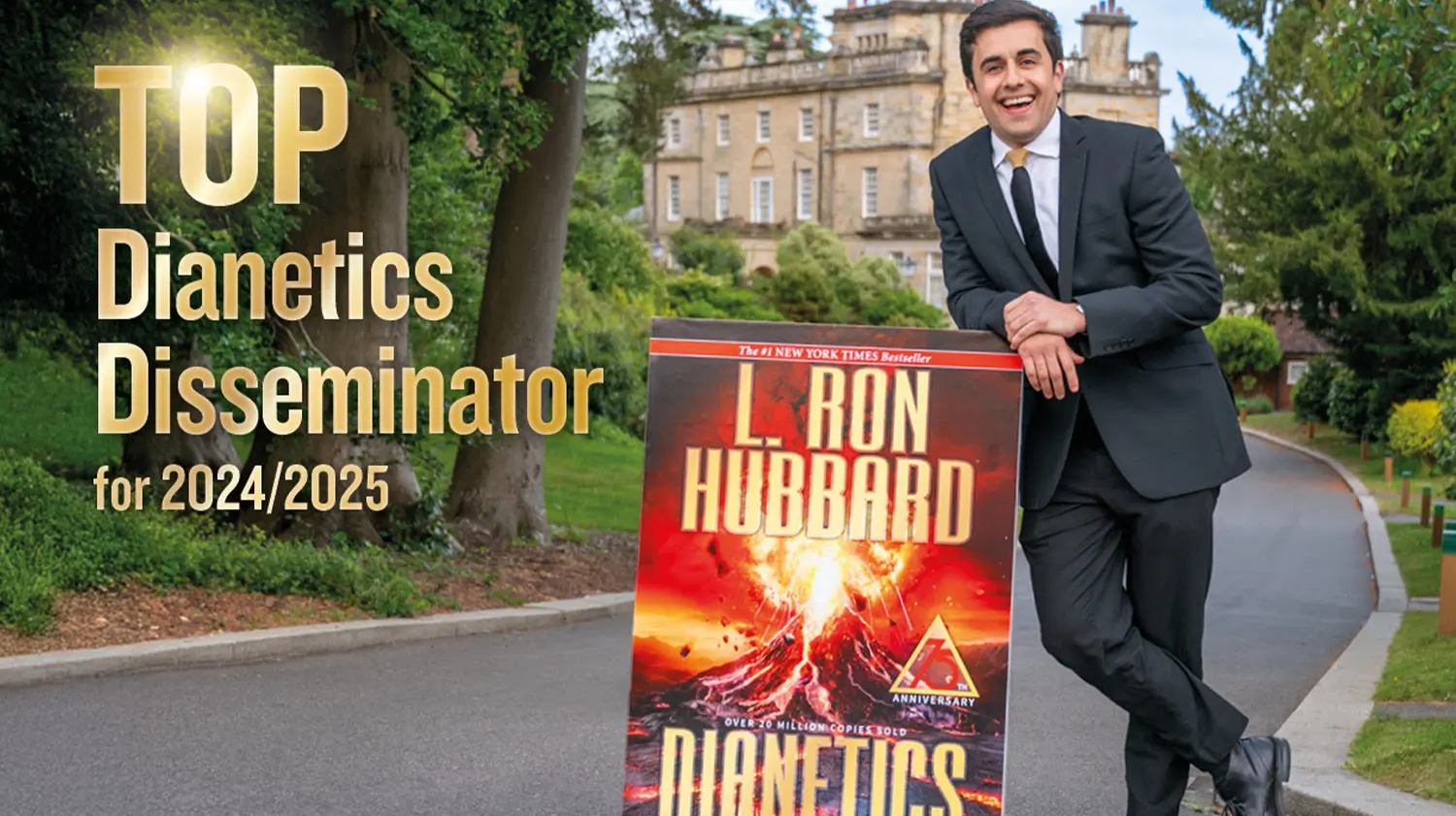 Scientology UK top book seller Ulises Arias