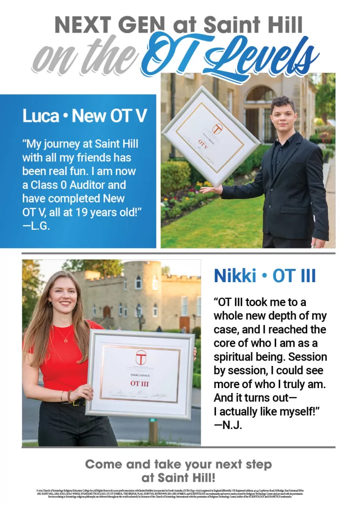 Scientology UK completions