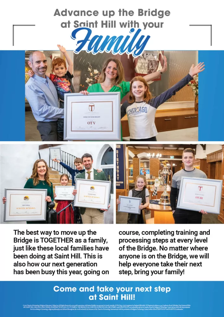 Scientology propaganda appears to target children