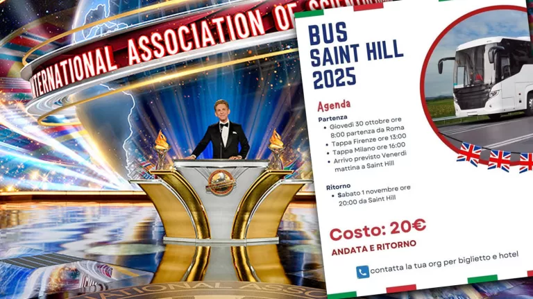 Scientologists offered 24hr-long bus ride from Italy to attend Friday’s IAS event, priced at €20