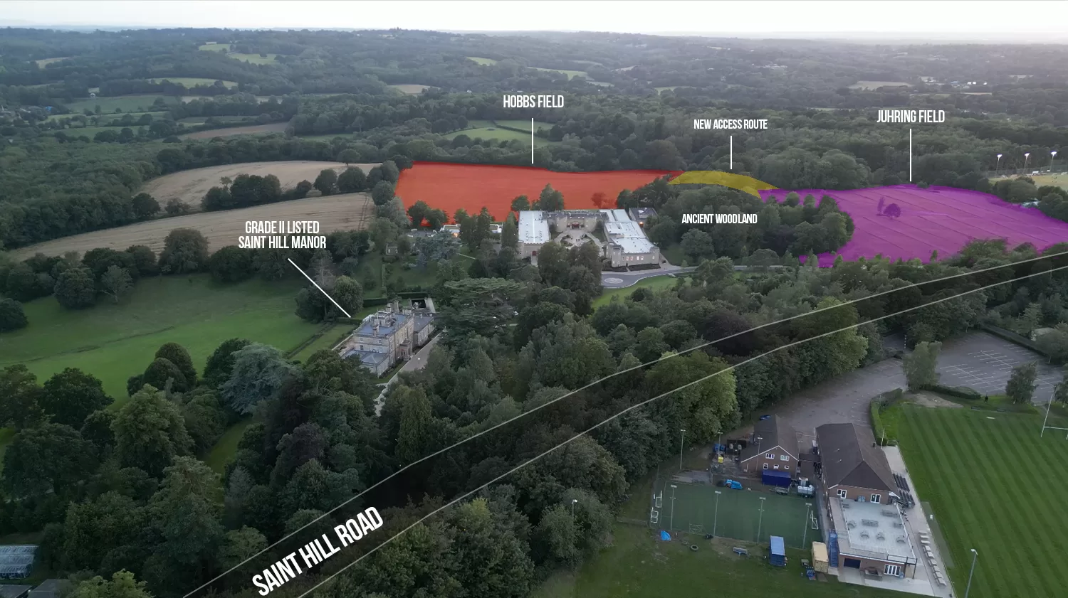 Scientology redevelopment plans in East Grinstead