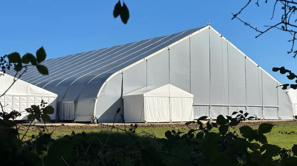 Scientology IAS tent 2025