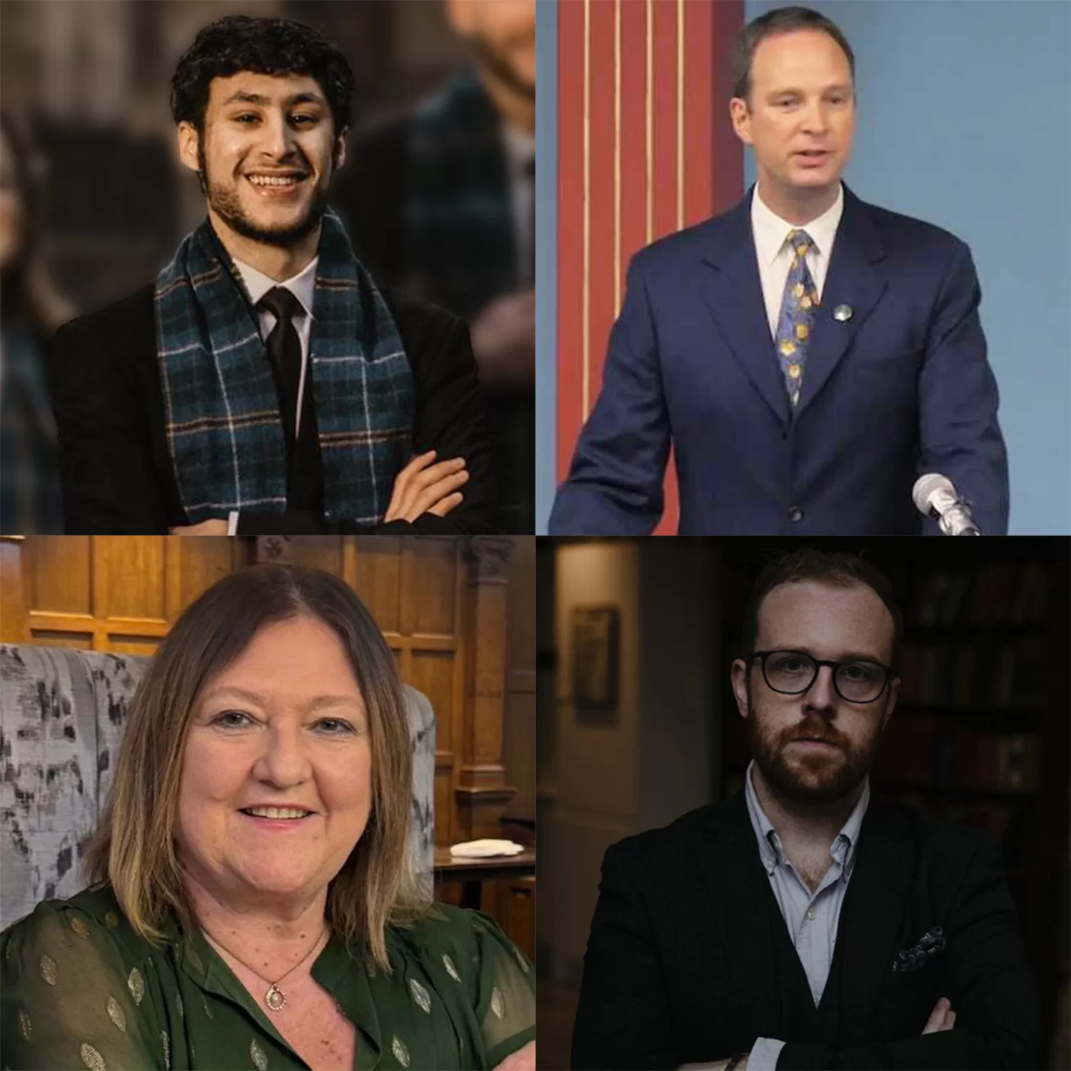 Amir Essalhi, Stephen Jones, Danielle Chamberlin and Alex Barnes-Ross