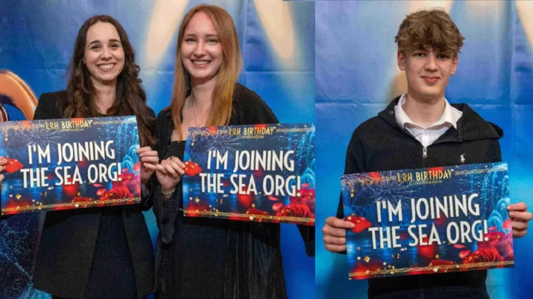 Scientology still recruiting kids into the Sea Org.. and other news from inside the bubble